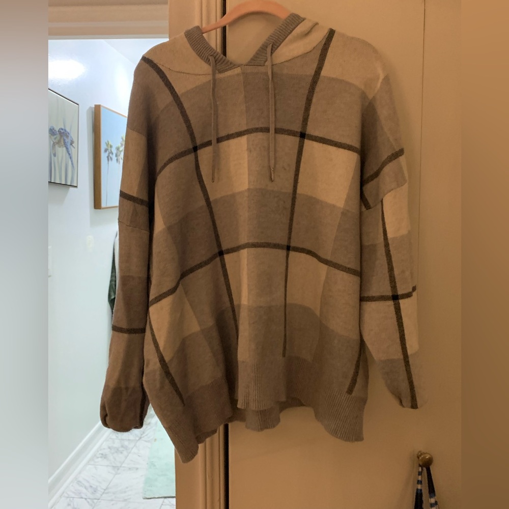 Plus Size Hooded Sweater!